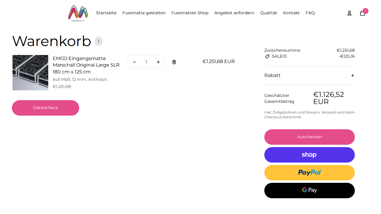 Bereinigter Prüfnachweis-Screenshot für mattenwelt vom 25.07.2026, 20:43 Uhr
