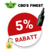 5% CBDs Finest Gutschein
