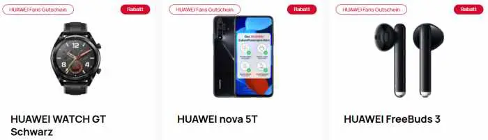 Huawei Fans Gutschein