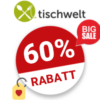 60% Tischwelt Gutschein