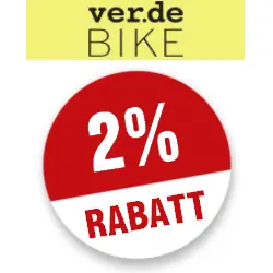 2% ver.de BIKE Gutschein