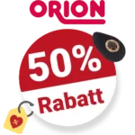 50% ORION Gutschein