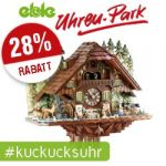 28% Uhren-Park Gutschein auf Kuckucksuhr