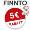 5€ FINNTO Hundebett Gutschein