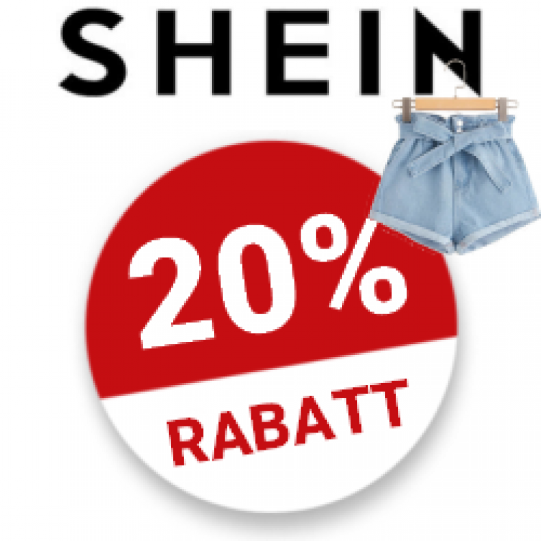 20€ + 3€ SHEIN Gutschein Juli 2024 + Gratis Versand