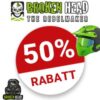 50% Broken Head Gutschein