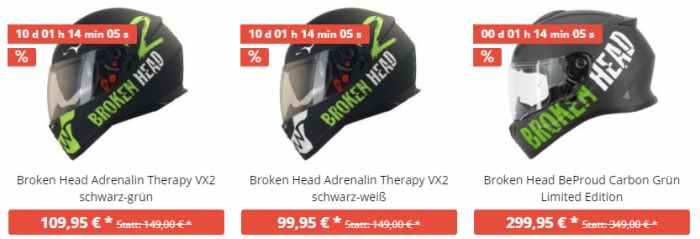 Broken Head Angebote