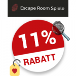 Escape Room Spiele 11% Rabatt