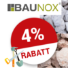 4% Baunox Gutschein