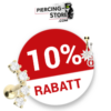 10% Piercing-Store Gutschein