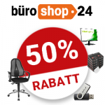 50% Büroshop24 Gutschein