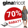 70% Gina Tricot Gutschein