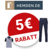 5€ Hemden.de Gutschein