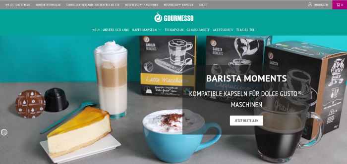 Gourmesso - Nespresso kompatible Kapseln