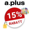 15% A.Plus Gutschein