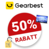 50% Gearbest Gutschein