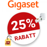 25% Gigaset Gutschein