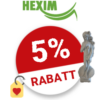 5% HEXIM Gutschein