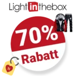 70% Lightinthebox Gutschein