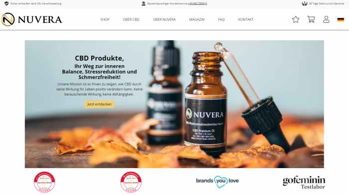 Nuvera - CBD Produkte
