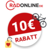 10€ Radonline Gutschein