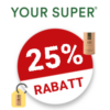 25% Your Super Gutschein