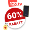 60% 1-2-3. TV Gutschein