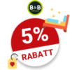 5% B&B Hotels Gutschein