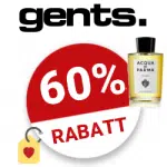 60% Gents Gutschein