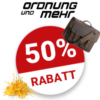 50% Ordnung und mehr Gutschein - Sale