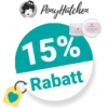 15% Ponyhütchen Gutschein