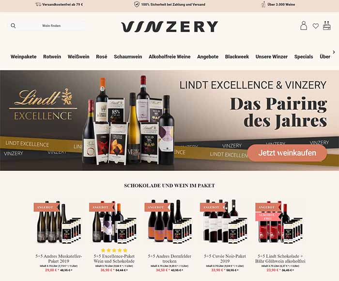 Vinzery - Wein