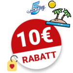 10€ 5vorFlug Gutschein