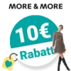 10€ MORE & MORE Gutschein
