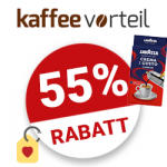 55% kaffeevorteil Gutschein