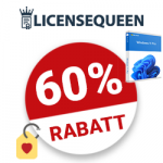 60% LicenseQueen Gutschein