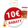 10€ Lindt Chocoladen Club Gutschein