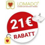 21€ Lomado Gutschein