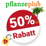 50% PflanzePlus Gutschein