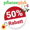 50% PflanzePlus Gutschein