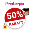 50% PrinterPix Gutschein
