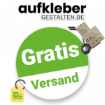 Aufkleber-gestalten Gutschein Gratis Versand