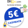 5€ DHgate Cashback