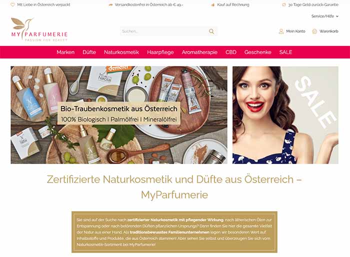 MyParfumerie - Parfüm und Kosmetik