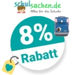 8% Schulsachen Gutschein