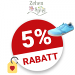 5% Zehenspiel Gutschein