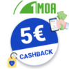 5€ 1MOA Cashback