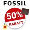 50% Fossil Gutschein