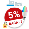 5% isolicht Gutschein
