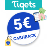 5€ Tiqets Cashback
